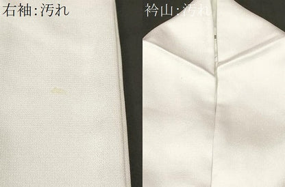 平和屋着物■訪問着　刺繍　麻の葉色紙花文　正絹　逸品　CABJ3557ev