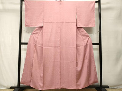 平和屋着物■江戸小紋　作家物　極型別染　鮫小紋　反端付き　正絹　逸品　CABJ3560ev