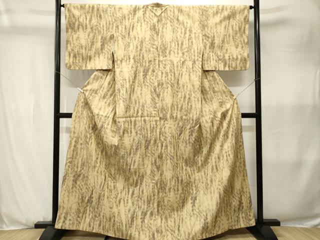 平和屋着物■上質な紬 霞文 正絹 逸品 CABJ3567ev