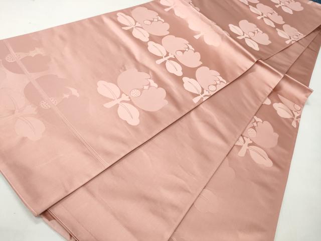 平和屋着物◎六通柄袋帯　遠州椿　正絹　逸品　CABJ3630qe