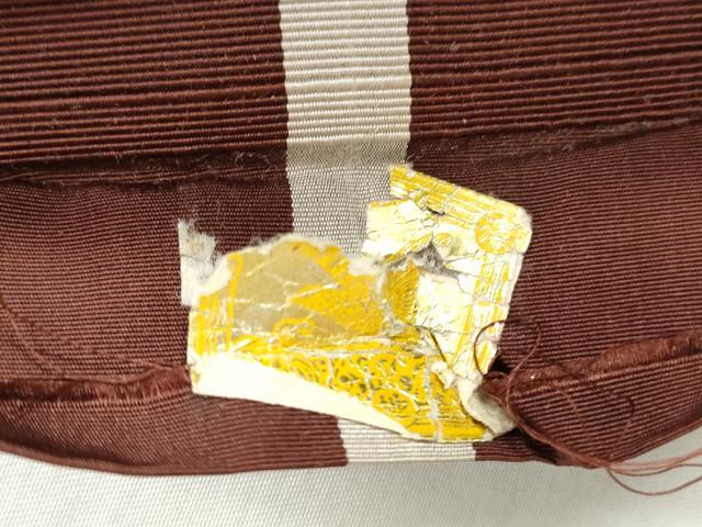 平和屋着物◎半幅帯　花散らし文　正絹　逸品　CABJ3684qe
