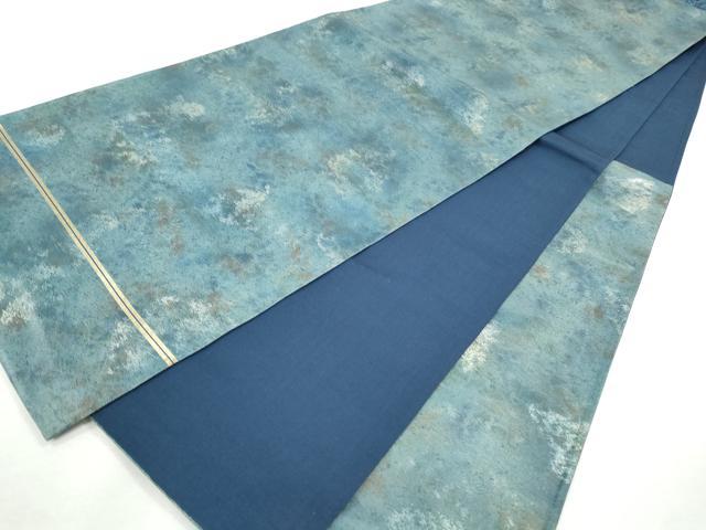 平和屋着物◎六通柄袋帯　霞文　正絹　逸品　CABJ3731qe