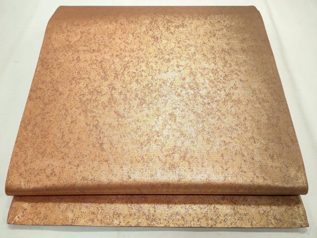 平和屋着物◎六通柄袋帯　霞文　引箔　正絹　逸品　未使用　CABJ3779qe