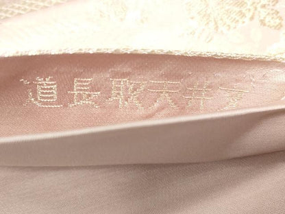 平和屋着物◎六通柄袋帯　唐織　道長取天井文　金糸　正絹　逸品　CABJ3809qe