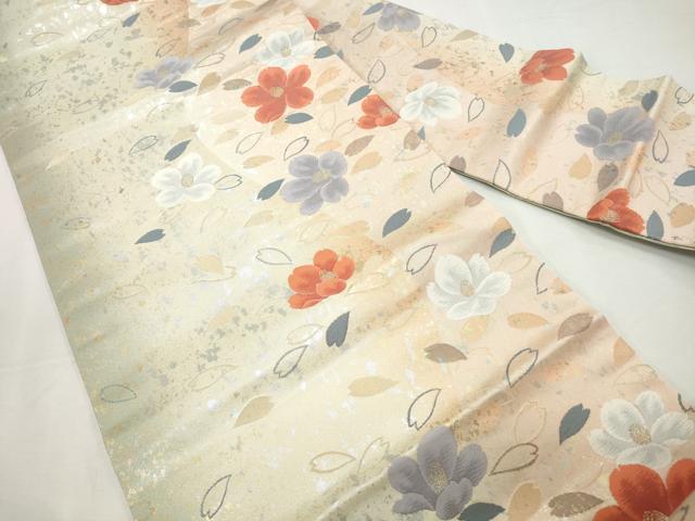 平和屋着物◎九寸名古屋帯　秀麗　金糸　引箔　正絹　逸品　CABJ3816qe