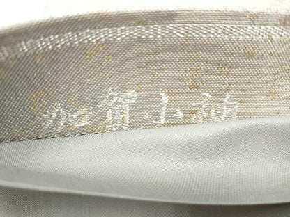 平和屋着物◎六通柄袋帯　加賀小袖　金銀糸　正絹　逸品　CABJ3856qe
