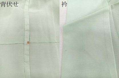 平和屋着物＊夏物　色無地　絽　若芽色　正絹　逸品　未使用　CABJ4005xi