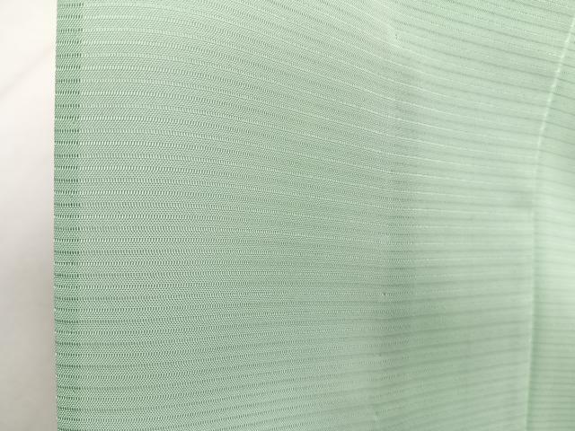 平和屋着物＊夏物　色無地　絽　薄萌黄色　正絹　逸品　未使用　CABJ4014xi