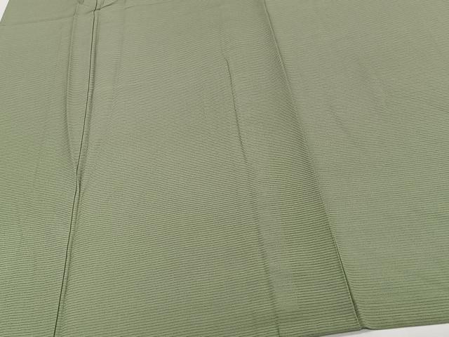 平和屋着物＊夏物　色無地　絽　柳茶色　正絹　逸品　CABJ4015xi