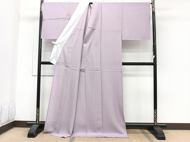 平和屋着物＊夏物　色無地　絽　紅藤色　ほていや扱い　ロング丈　正絹　逸品　未使用　CABJ4030xi