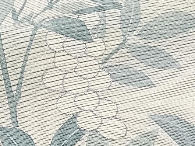 平和屋着物＊夏物　訪問着　絽　南天文　銀彩　ロング丈　正絹　逸品　CABJ4037xi