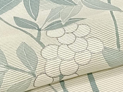 平和屋着物＊夏物　訪問着　絽　南天文　銀彩　ロング丈　正絹　逸品　CABJ4037xi