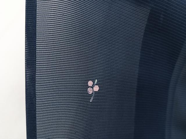 平和屋着物＊夏物　小紋　絽　ろうけつ染め　草花文　正絹　逸品　CABJ4038xi