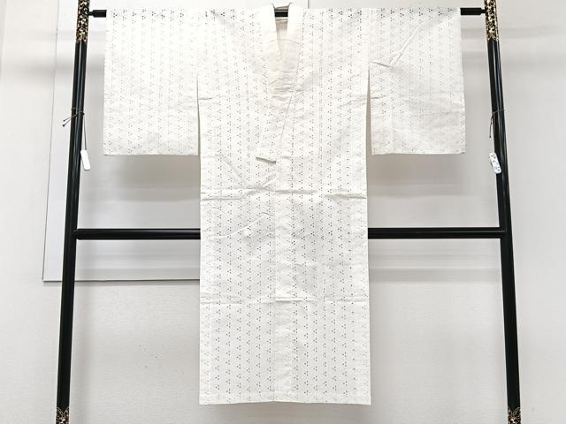 平和屋着物＊夏物　長襦袢　総レース　繋ぎ花文　白色　CABJ4039xi