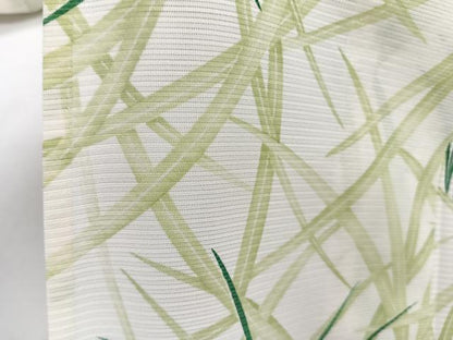 平和屋着物＊夏物　小紋　絽　草花文　正絹　逸品　CABJ4040xi