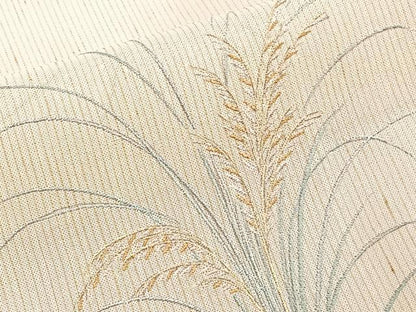 平和屋着物＊夏物　訪問着　紗紬　刺繍　稲穂　高島屋扱い　正絹　逸品　未使用　CABJ4046xi