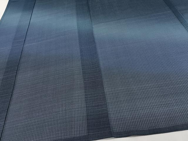 平和屋着物＊夏物　訪問着　縦絽　作家物　霞文　暈し染め　正絹　逸品　未使用　CABJ4048xi