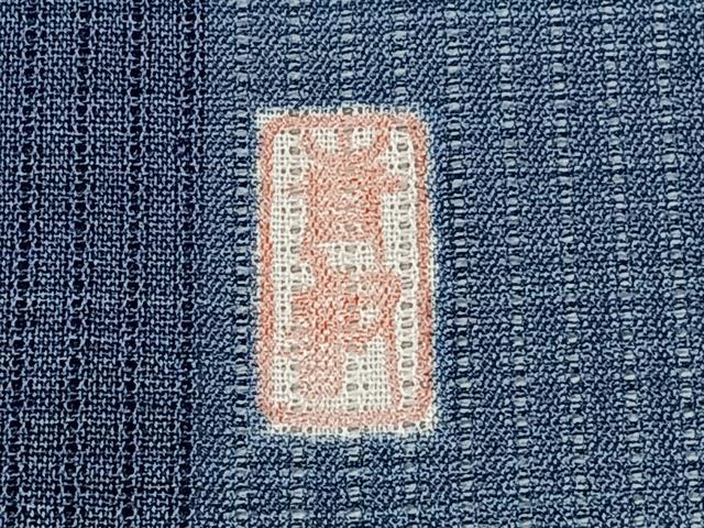 平和屋着物＊夏物　訪問着　縦絽　作家物　霞文　暈し染め　正絹　逸品　未使用　CABJ4048xi