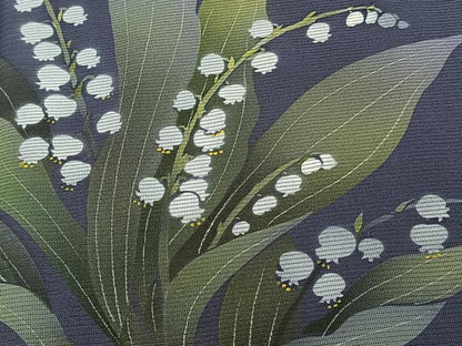 平和屋着物＊夏物　訪問着　絽　草花文　正絹　逸品　CABJ4050xi