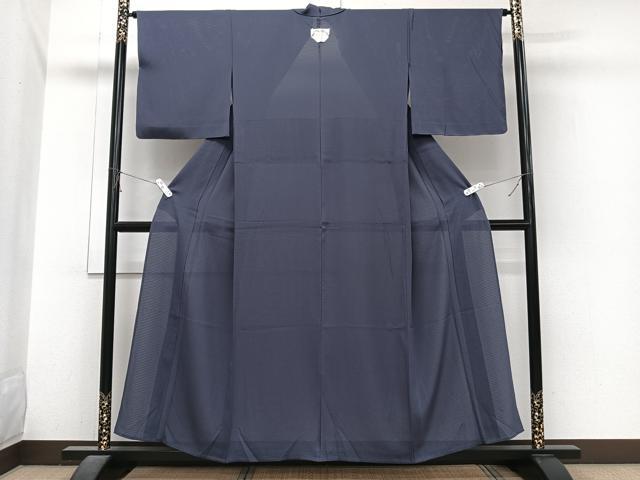 平和屋着物＊夏物　色無地　絽縮緬　褐色　正絹　逸品　未使用　CABJ4063xi