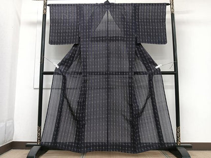 平和屋着物＊夏物　本場琉球絣　夏琉球　正絹　逸品　未使用　CABJ4068xi