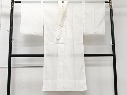 平和屋着物＊夏物　長襦袢　絽　白色　洗える着物　CABJ4078xi