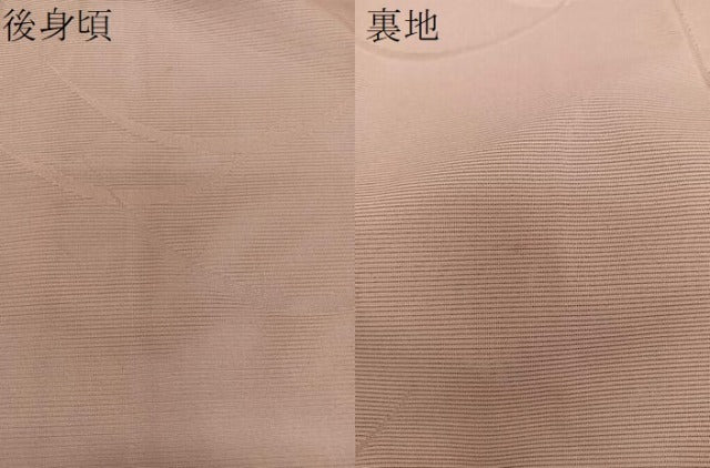 平和屋着物＊夏物　色無地　絽　芝紋紗　一斤染め色　正絹　逸品　CABJ4080xi