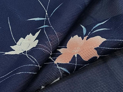 平和屋着物＊夏物　訪問着　絽　枝草花文　洗える着物　CABJ4085xi