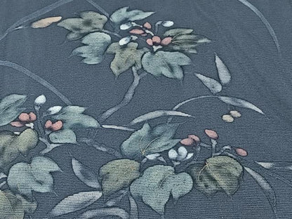 平和屋着物＊夏物　訪問着　絽　ろうけつ染め　枝草花文　金彩　三越扱い　正絹　逸品　未使用　CABJ4097xi