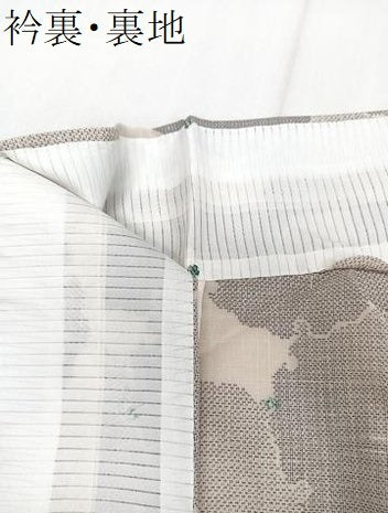 平和屋着物＊夏物　紗紬　雪輪重ね文　正絹　逸品　CABJ4107xi