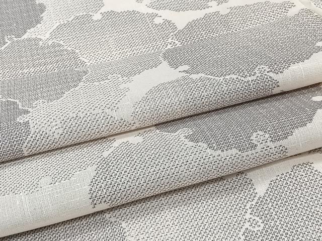 平和屋着物＊夏物　紗紬　雪輪重ね文　正絹　逸品　CABJ4107xi
