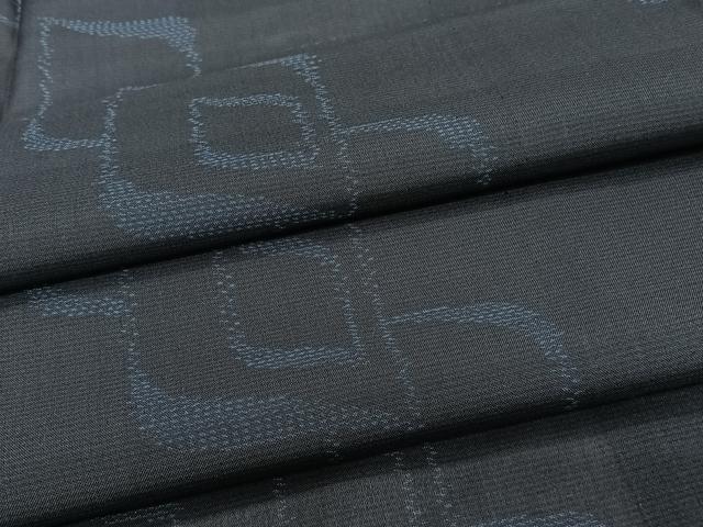 平和屋着物＊夏物　本場大島紬　夏大島　色紙重ね文　正絹　逸品　CABJ4113xi