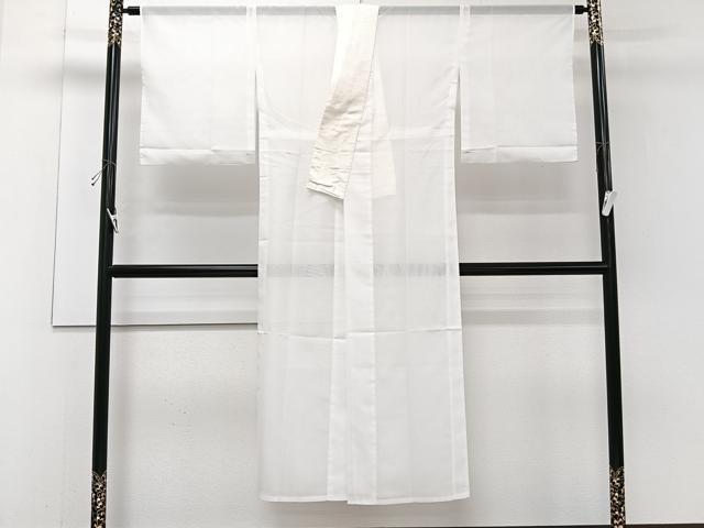平和屋着物＊夏物　長襦袢　絽　白色　洗える着物　CABJ4119xi