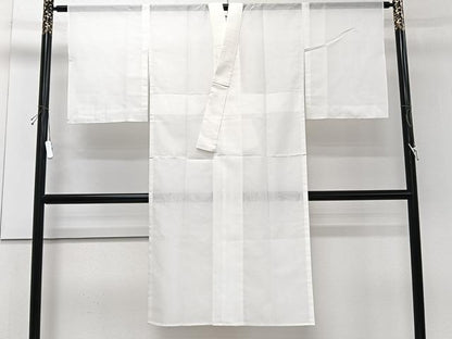 平和屋着物＊夏物　長襦袢　絽　白色　洗える着物　未使用　CABJ4120xi