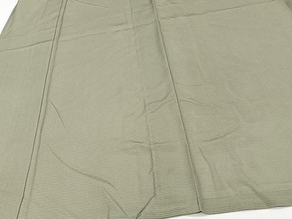 平和屋着物＊夏物　色無地　絽　利休色　高島屋扱い　正絹　逸品　未使用　CABJ4122xi