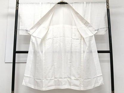 平和屋着物＊夏物　長襦袢　絽　白色　正絹　逸品　未使用　CABJ4131xi