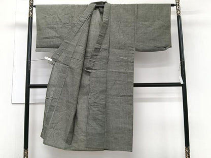 平和屋着物＊夏物　男性　色無地　灰汁色　CABJ4139xi