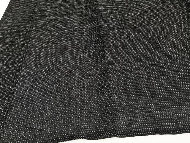 平和屋着物＊夏物　男性　上布　絣文様　麻　逸品　CABJ4141xi