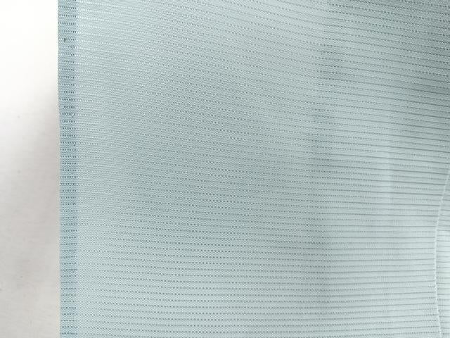平和屋着物＊夏物　色無地　絽　水色　正絹　逸品　CABJ4148xi