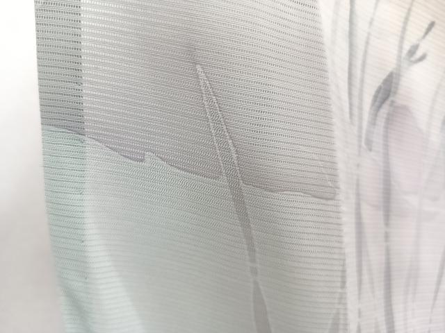 平和屋着物＊夏物　訪問着　絽　鴛鴦船花文　金銀彩　正絹　逸品　未使用　CABJ4152xi