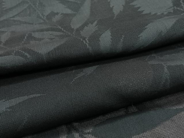 平和屋着物＊夏物　小紋　枝草花紋紗　正絹　逸品　CABJ4157xi