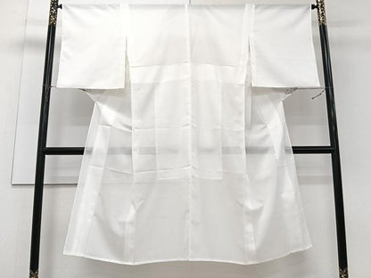 平和屋着物＊夏物　長襦袢　絽　白色　洗える着物　CABJ4174xi