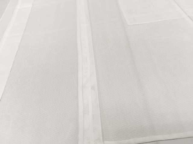 平和屋着物＊夏物　長襦袢　絽　白色　洗える着物　CABJ4174xi