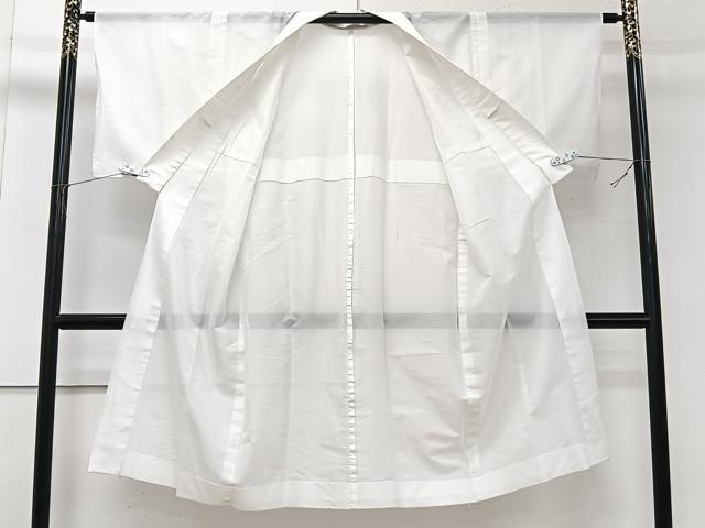 平和屋着物＊夏物　長襦袢　絽　白色　洗える着物　CABJ4175xi