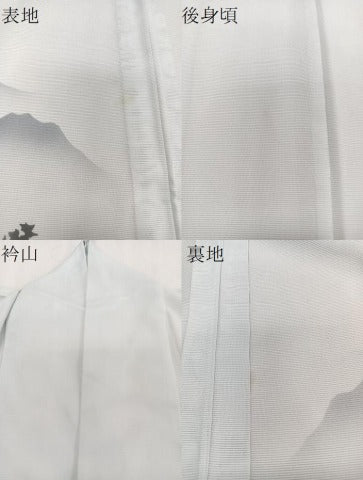 平和屋着物＊夏物　訪問着　絽　遠山樹林文　洗える着物　CABJ4179xi