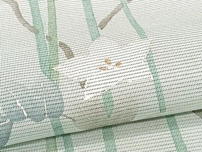 平和屋着物＊夏物　訪問着　絽　枝草花文　洗える着物　CABJ4180xi