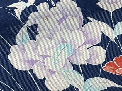 平和屋着物＊夏物　訪問着　絽　枝草花文　洗える着物　CABJ4181xi