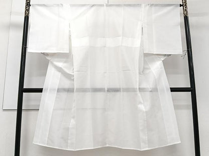 平和屋着物＊夏物　長襦袢　絽　白色　洗える着物　未使用　CABJ4182xi