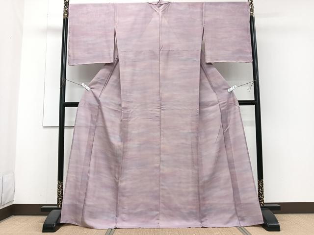 平和屋着物＊夏物　小紋　絽　霞文　正絹　逸品　未使用　CABJ4195xi