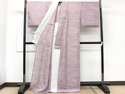 平和屋着物＊夏物　小紋　絽　霞文　正絹　逸品　未使用　CABJ4195xi
